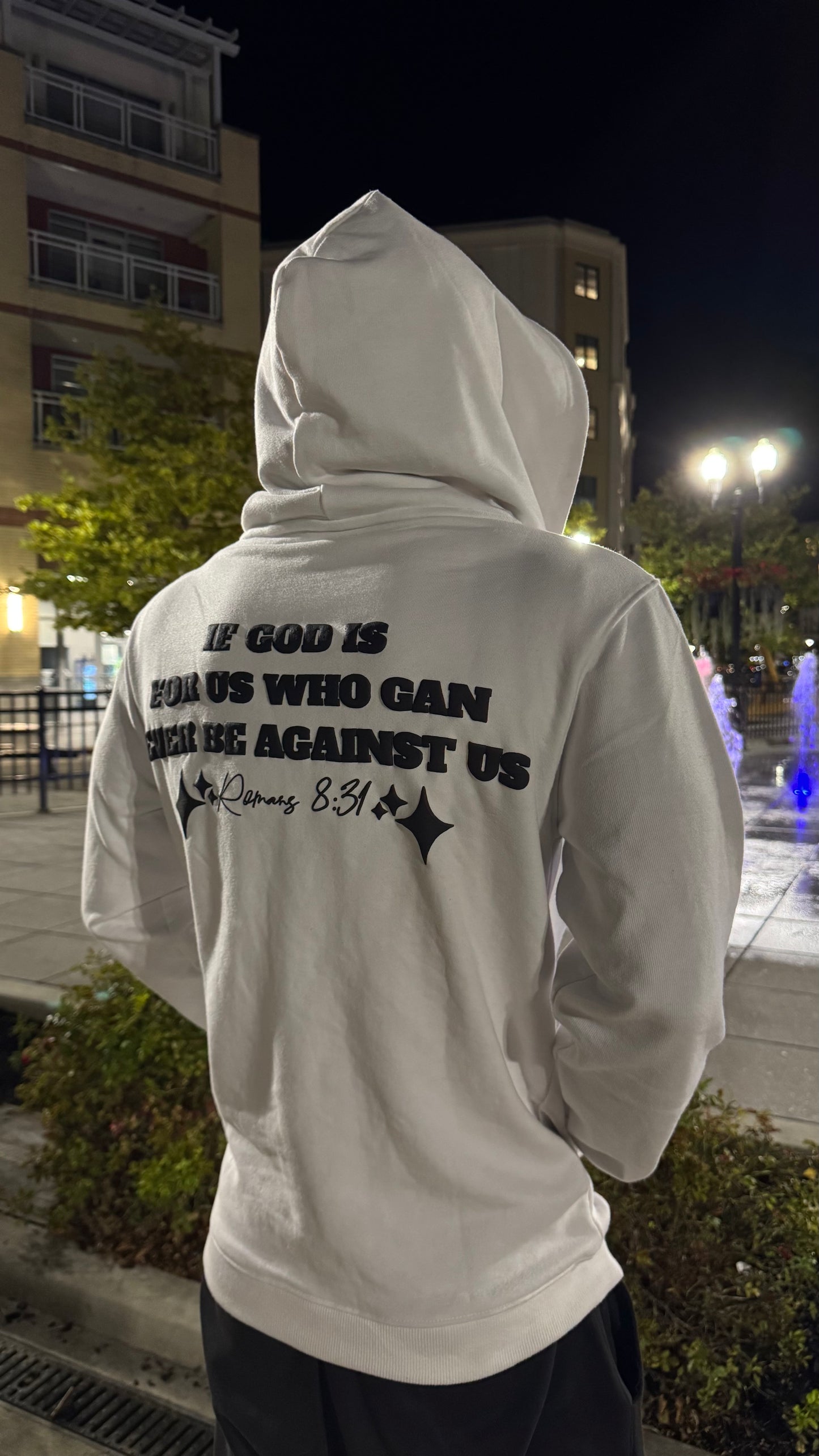 "Snowfall" Zip Up Hoodie